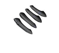 ASXWRTBC Compatible for BMW F01 F02 4 Door 2009-2014 W/O Light Dry Carbon Fiber Car Exterior Door Handle Cover Trim