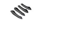 ASXWRTBC Compatible for BMW F06 F12 F13 4 Door Car Exterior Door Handle Cover Trim W/O Induction Hole