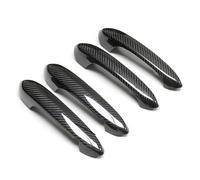 ASXWRTBC Compatible for BMW G20 G30 G31 G38 G32 G01 G02 G05 G06 X3 X4 X5 X6 X7 Carbon Fiber Car Door Handle Handle Exterior Trim Cover(4 Doors 1 Set)