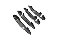 ASXWRTBC Compatible for BMW X5 F15 2014-2017 Car Exterior Door Handle Cover Trim Non Smart Key Hole Real Carbon Fiber Paddle Pull Handknob Case Cap