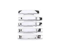 ASXWRTBC Compatible for Land Rover Defender 90 110 130 2020-2023 ABS Side Door Handle Pnael Cover Chrome New Car Interior(110)
