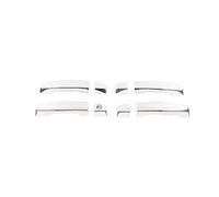 ASXWRTBC Compatible for Nissan Titan 2004-2019 Car Styling ABS Silver Car Outer Door Handle Cover Trim Cover Sticker Exterior Car Accessories(2004-2015-01)