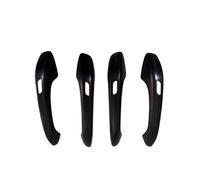 ASXWRTBC Compatible for P/orsche Cayenne SUV 4 Door S GTS 2018 Carbon Fiber Car Side Door Handle Trim Cover