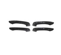 ASXWRTBC Compatible for P/orsche Macan 95B 2018-2019 Without Smart Key LHD Only Carbon Fiber Car Door Handle Cover Trim Moulding
