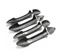 ASXWRTBC Compatible for Volkswagen VW Golf 6 MK6 Compatible for Skoda Superb Real Carbon Fiber Car Side Door Handle Cover Trim 2009 2010 2011 2012 2013(2 Doors no Sensor)