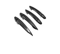 ASXWRTBC Dry Carbon Fiber Car Exterior Door Handle Cover Compatible for BMW 2016 X1 F48 X5 X6 F15 F16
