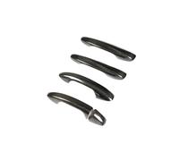 ASXWRTBC Dry Carbon Fiber Car Exterior Door Handle Cover Trim Compatible for Benz E Class W213 2016 2017 LHD(with Hole)