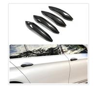 ASXWRTBC Dry Carbon Fiber Car Exterior Handle Cover Trim Handlebar Case Cap Compatible for BMW 5 Series F10 2011 2012 2013 2014(Left Hand Drive)