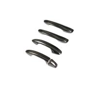 ASXWRTBC Dry Carbon Fiber LHD Car Exterior Door Handle Cover Trim Compatible for Mercedes Benz E Class W213 2016 2017(Without Hole)