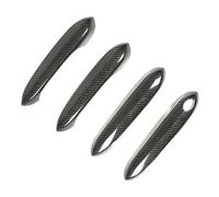 ASXWRTBC Exterior Door Handle Cover Door Handle Trim Decorative with Sensor Hole Compatible for G01 G02 G05 G20 G30 G80 LHD Car(2 Door Version)