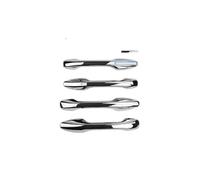 ASXWRTBC LHD Chrome Silver Outer Door Handle Cover Compatible for Hyundai Palisade 2019 2020 2021 2022 Car Exterior Handles Frame Sticker Trim
