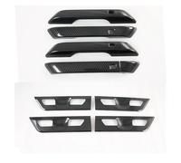ASXWRTBC New Side Door Outer Door Handle + Door Bowl Cover Trim Compatible for KIA Carnival 2020 2021 2022 Car Styling Exterior Trim Accessories(X400 460)