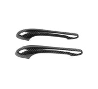 ASXWRTBC Real Carbon Fiber Car Exterior Door Handle Grab Cover Trim Sticker Styling Compatible for Maserati Gran Turismo GranTurismo GranCabrio