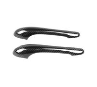 ASXWRTBC Real Carbon Fiber Car Exterior Door Handle Grab Cover Trim Sticker Styling Compatible for Maserati Gran Turismo GranTurismo GranCabrio