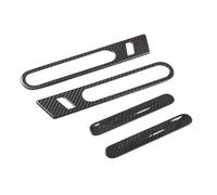 ASXWRTBC Real Carbon Fiber Car Exterior Door Handle Protect Cover Trim Compatible for Nissan GTR R35 2008-2016