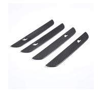 ASXWRTBC Real Carbon Fiber Car Outer Door Handle Cover Trim Decorative Stickers Compatible for BMW 4 Series G26 425i 430i 2022 Exterior Accessories