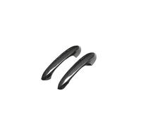 ASXWRTBC Real Dry Carbon Fiber Car Door Handle Cover Trim Compatible for BMW 5 Series G30 G38 520d 530d M550d 530i 525i 540i M 2018 2019 2020(2 Doors)
