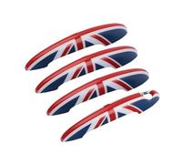 ASXWRTBC Union Jack Door Handle Cover Sticker Compatible for MINI One Cooper S R60 Countryman 2011-2016 Modles Car-Styling Accessories 4 Pcs/Set(1)