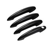 ASXWRTBC Union Jack Door Handle Cover Sticker Compatible for MINI One Cooper S R60 Countryman 2011-2016 Modles Car-Styling Accessories 4 Pcs/Set(Gloss Black)