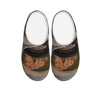 ASXZCBV Dublin Ireland Ha Penny Bridge River Print Breathable and Cozy Washable House Slippers Unisex TPR Sole Indoor Outdoor shoes