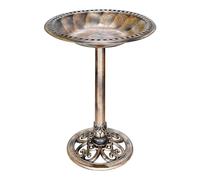 Asyduey 1 Piece Bird Feeder Spring and Summer Garden Bird Bath Landscape Ornaments Bird Bath Bonsai PP with Ground Bird Feeder B