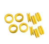 Asyduey 10 Pcs O Rings Soda Machine Co2 Cylinder Exchange Carbonator Gaskets Ring Replaceable Spare Washer for New Soda Maker & Pink Cylinder