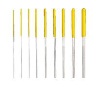 Asyduey 10pcs Diamond Grinding Head 1/1.2/1.5/1.7/2.2/2.8/3.3/3.8/4.8/5.8mm for Jade Stone/Wood/Porcelain/Metal Grinding and Filing Tool