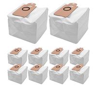 Asyduey 10Pcs Dust Bags Kit for Q11 Robot Household Replace Replacement Vacuum Cleaner Sweeper Dust Bags Cleaning Bag