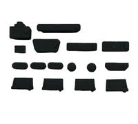 Asyduey 16 Piece Dust Plug Laptop Universal Black USB Dust Plug Computer Interface Waterproof Cover