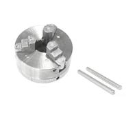 Asyduey 1Set 3 Jaws Manual Lathe Chuck with Tools Accessories 3-Jaw Lathe Chuck Z011 Manual Lathe Chuck Mini Machine Chuck