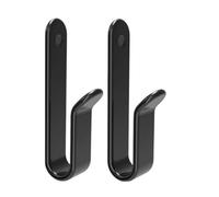 Asyduey 2 Pcs Horizontal Snowboard Wall Racks, Wall Mount Clips Storage Hanger Display Rack SKi Board Storage