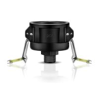 Asyduey 275 330 Gallon IBC Tote Fittings Tank Drain Adapter 2 Inch Cam Lock X 3/4 Inch Male Garden Hose Thread for IBC Tote Containers and Garden Hose Fittings IBC Tote Bag Adapter