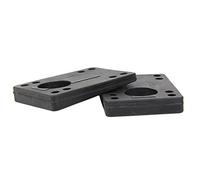 Asyduey 2Pcs Rubber Skateboard Riser Inclined Gasket 6-12mm Longboard Shock Pads Land Surfing Skateboard Accessories