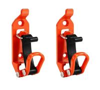 Asyduey 2Pcs Shovel Mount for Roof Rack, Metal Rubber Clamps Quick Release Kit Car Accessories