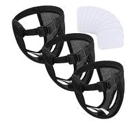 Asyduey 3Pcs Washable Protective Pants with 9 Cotton Pads for Bitches Washable Protective Pants (L)