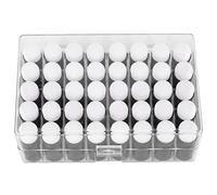 Asyduey 40Pcs Finger Sponge Dauber Painting Ink Pad Stamping Brush Craft Case Art Tools With Box Office School Darwing Diy Craft