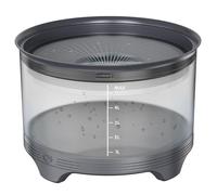 Asyduey 5.5L Dog Water Bowl,Large Capacity No Spill Water Bowl for Dogs, Splash Proof Slow Water Feeder E