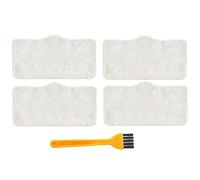 Asyduey 5Pcs Steam Vacuum Cleaner Mop Cloth Cleaning Pads for DEM ZQ600 ZQ610 Handhold Cleaner Mop Accessory