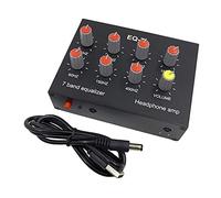 Asyduey 7-Segment Equalizer Tone Treble Bass Adjustment Mobile Computer Game Audio Headset Ear Amplifier Sound Signal Amplifier
