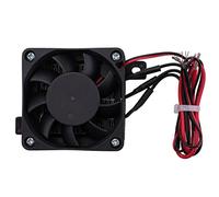 Asyduey 70W 12V Heater DC Fan Thermostatic Egg Incubator Heater PTC Fan Heater Heating Elements Electric Heater