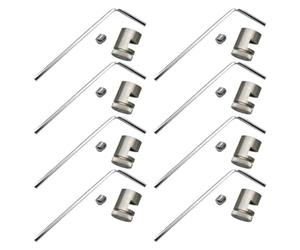 Asyduey 8 Packs Thumb Stud Fit for Buck 110 Folding Knife, Universal Replacement Thumb Button for Folding Hunting Knives Blade, Fine Workmanship