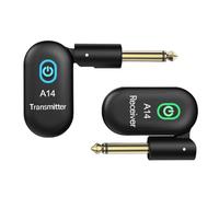 Asyduey A14 Wireless Transmission Guitar Bass Electric Blowpipe 2.4 Receiver Transmitter 6.35 Transceiver Transmission System