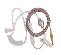 Asyduey Anti Radiation Proof Covert Acoustic Tube Earpiece 3.5mm Air Tube Earphone Headset for mobile Phone Android Cellphone