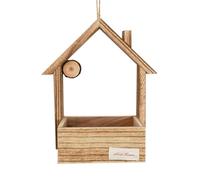 Asyduey Bird House Feeders for Outdoors Feeding Tool Hangings Bird Feeder Dispenser Holder Food Container B