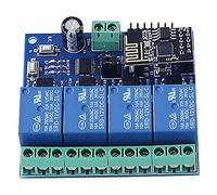 Asyduey DC 12V ESP8266 ESP-01 4-Channel Relay Module WiFi Module for IoT Smart Home Mobile Phone APP Controller WiFi Relay
