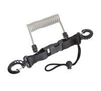 Asyduey Diving Spiral Rope Camera Cover Rope Anti Loss Spring Rope Camera Rope Underwater Coil Lanyard Camera Anti-Lost,Silver