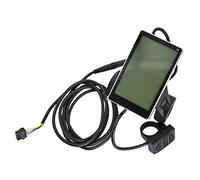 Asyduey E-Bike Throttle Speed Regulating Display E-Bike Display Electric Bicycle Car Scooter Waterproof 5-Core LCD Display Panel