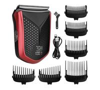 Asyduey Electric Haircut Men'S Body Hair Trimmer USB Charging Smart Screen Display Waterproof Design Electric Shaver for Wet/Dry Use Ideal for Chestback Groin Hair Care