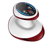 Asyduey Electric Massage Scraping Body Massage Smart Electric Vacuum Cupping Heating Suction Cup Device Back Neck Arm Massger,B