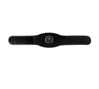 Asyduey EMS Electric ABS Abdominal Belt Smart Body Massager Lazy Muscle Training Fitness Massage Belts Equipment Black Cloth for Home Gym